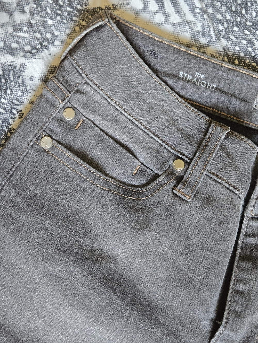 Liverpool 'The Straight' Women's Gray Jeans Size 6/28 - Picture 5 of 7